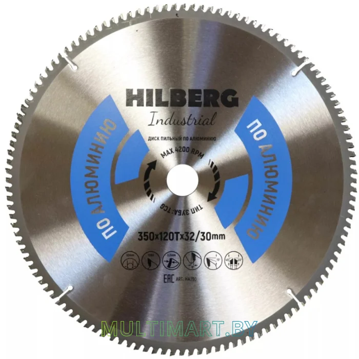 Пильный диск Hilberg HA350